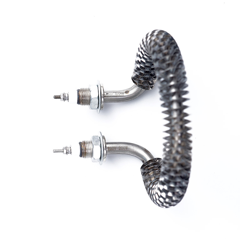 Tube de chauffage à ailettes en forme de O