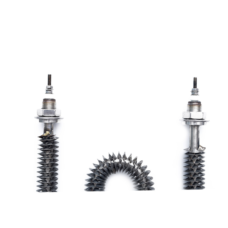 Tube de chauffage à ailettes en forme de W